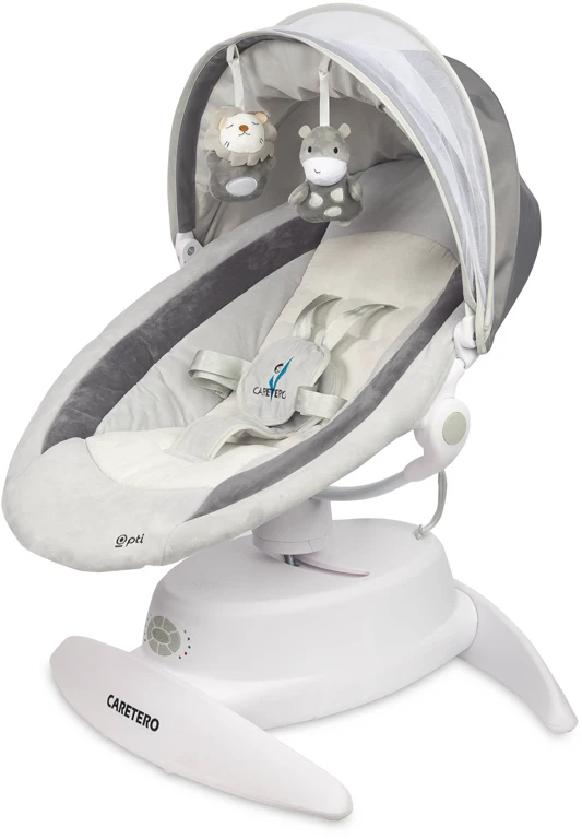 Шезлонг-гойдалка Caretero Opti Grey